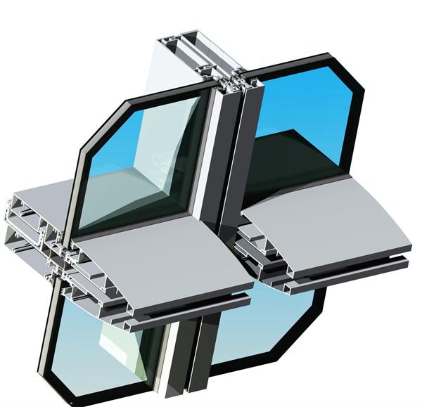 Curtain wall profile